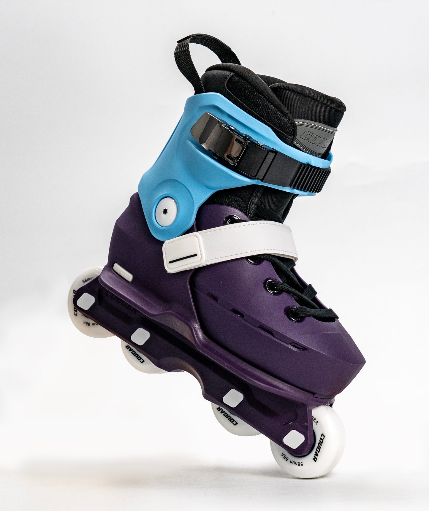 COUGAR SKATES V7 Kids Aggressive Skates-Blue/Purple