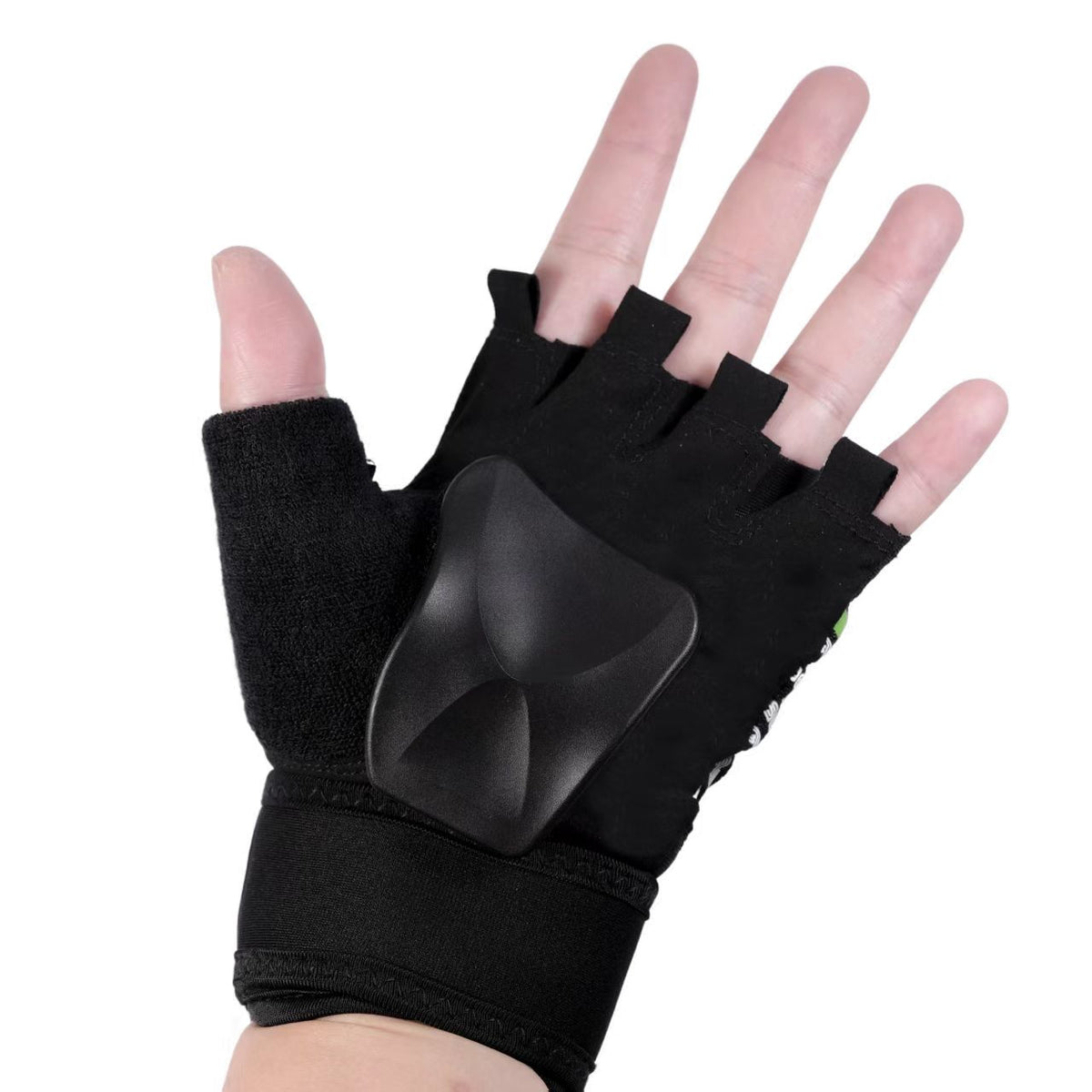 Skating Start Half-Finger Speed Skating Gloves | Anti-Slip Protective Gloves with Wrist Support for Kids & Adults