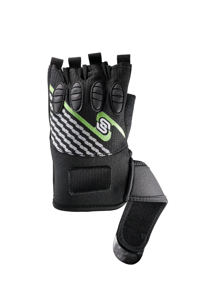 Skating Start Half-Finger Speed Skating Gloves | Anti-Slip Protective Gloves with Wrist Support for Kids & Adults