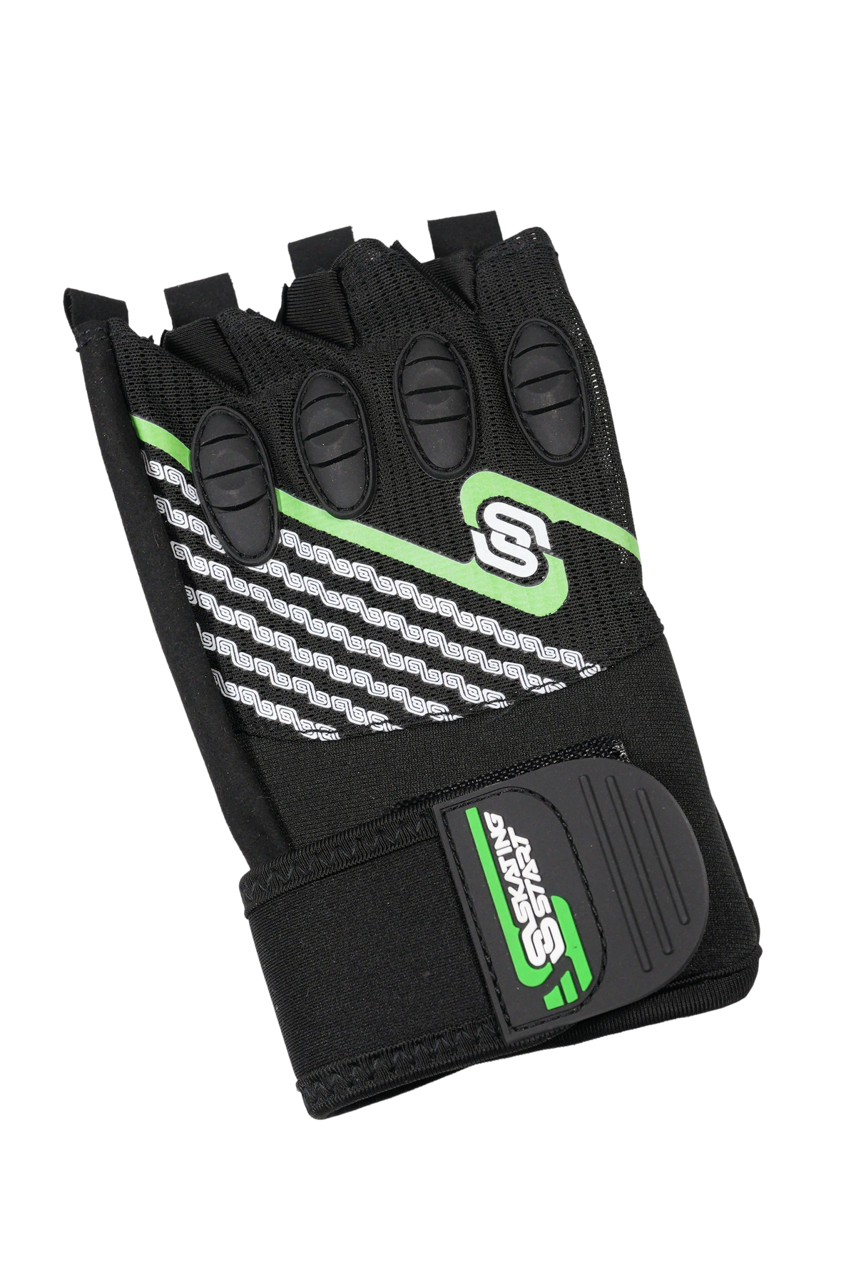Skating Start Half-Finger Speed Skating Gloves | Anti-Slip Protective Gloves with Wrist Support for Kids & Adults