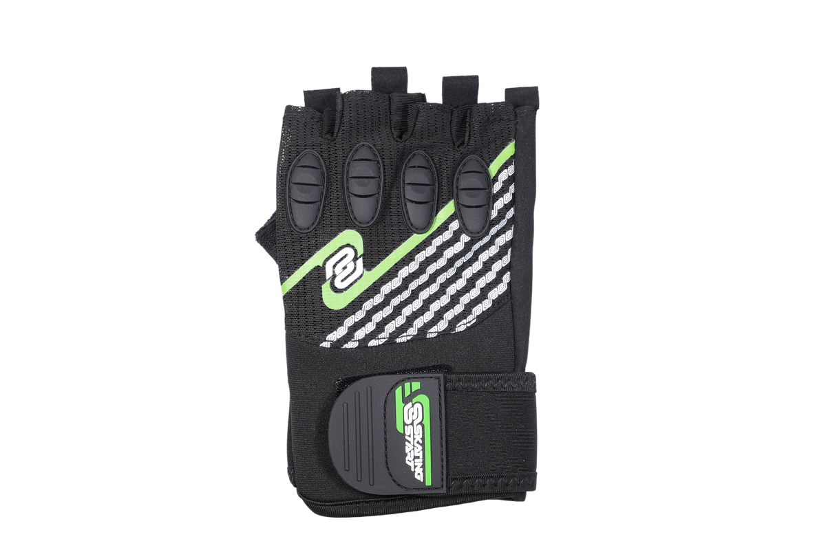 Skating Start Half-Finger Speed Skating Gloves | Anti-Slip Protective Gloves with Wrist Support for Kids & Adults