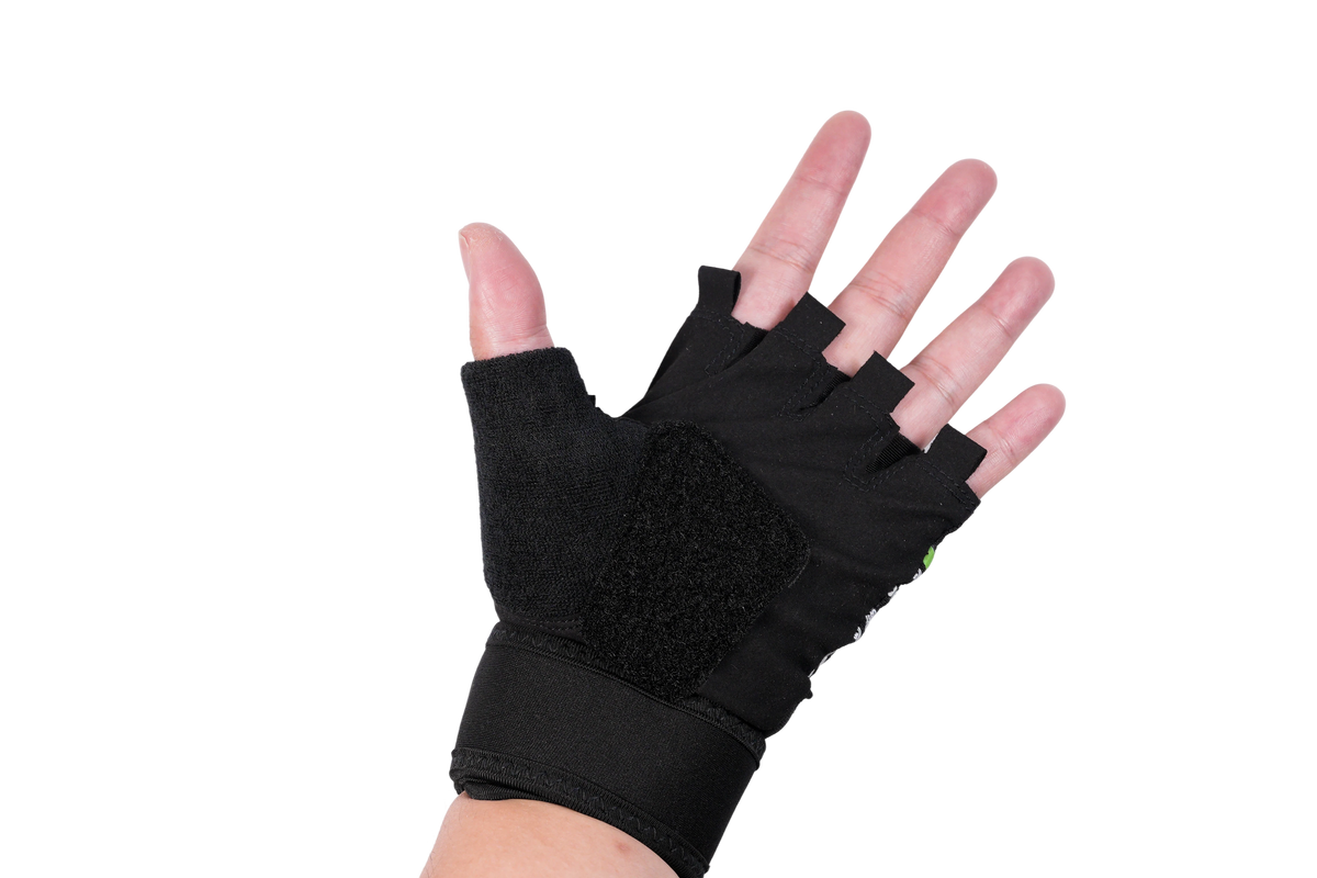 Skating Start Half-Finger Speed Skating Gloves | Anti-Slip Protective Gloves with Wrist Support for Kids & Adults