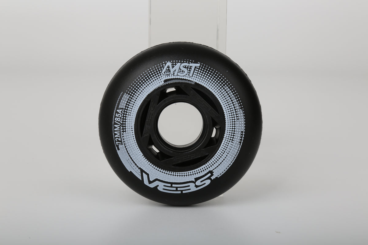MST WZ Professional Carbon Freestyle Inline Skates- Black