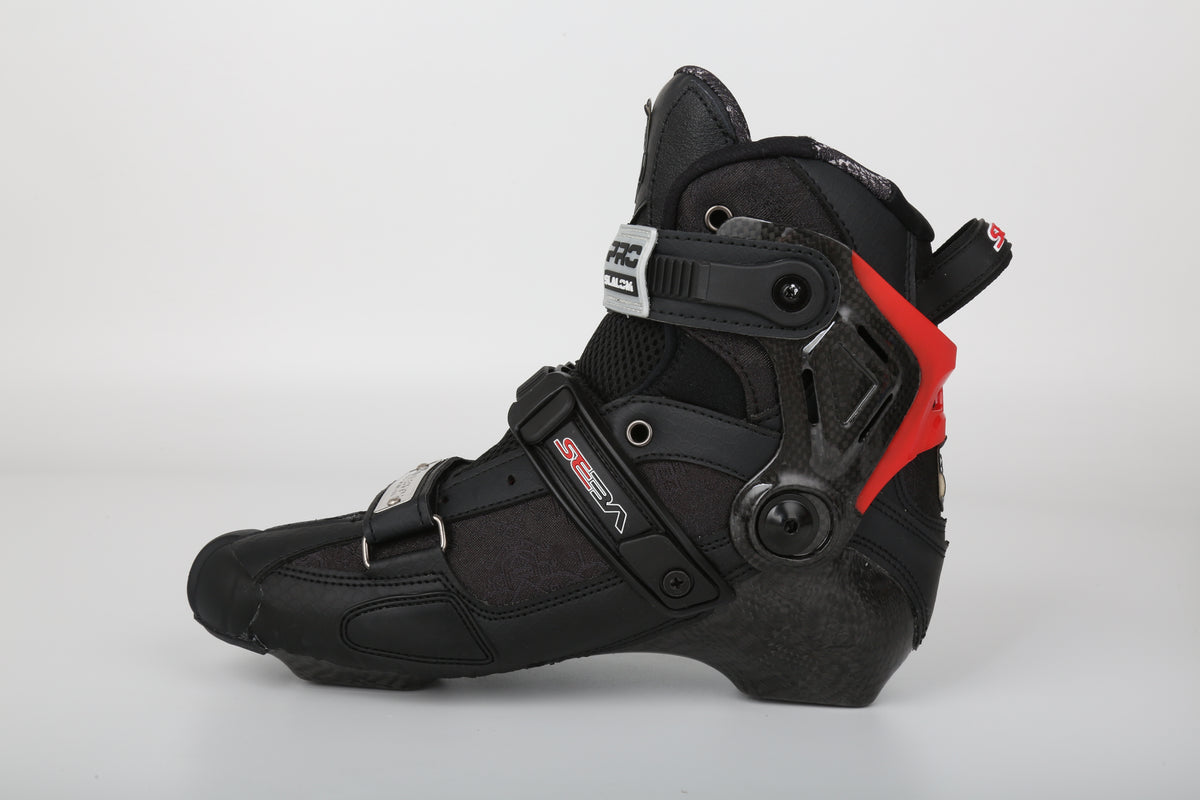 MST WZ Professional Carbon Freestyle Inline Skates- Black
