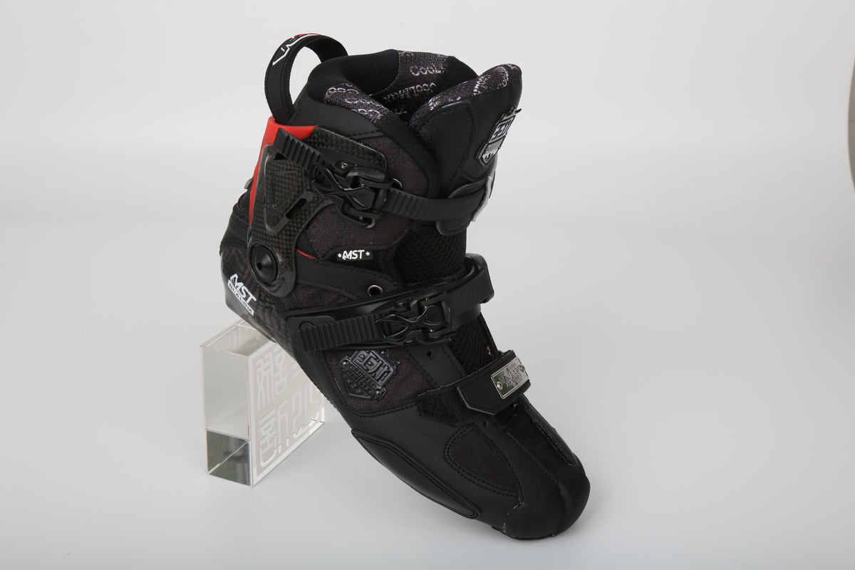 MST WZ Professional Carbon Freestyle Inline Skates- Black