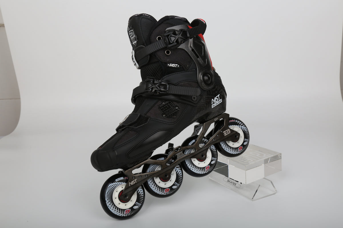 MST WZ Professional Carbon Freestyle Inline Skates- Black