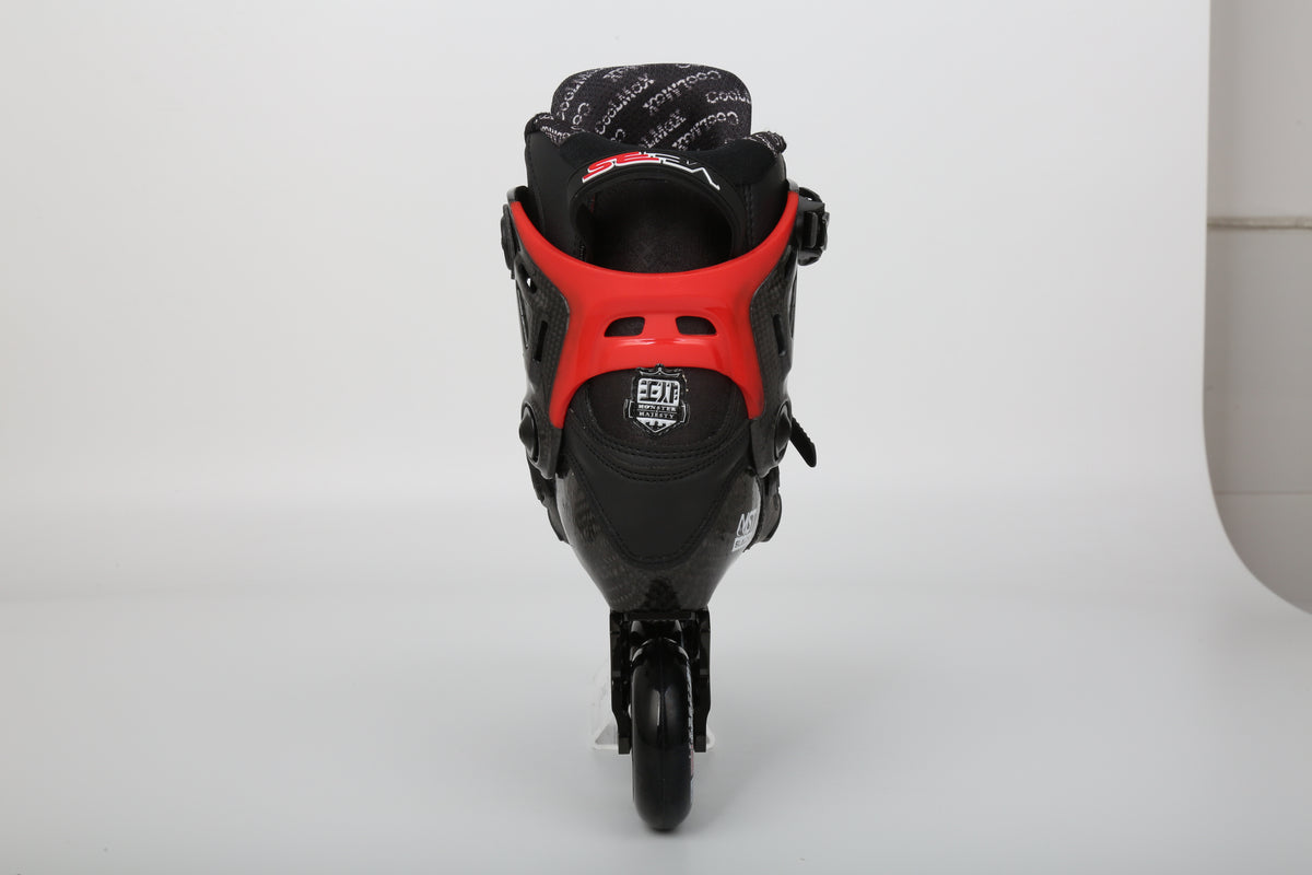 MST WZ Professional Carbon Freestyle Inline Skates- Black