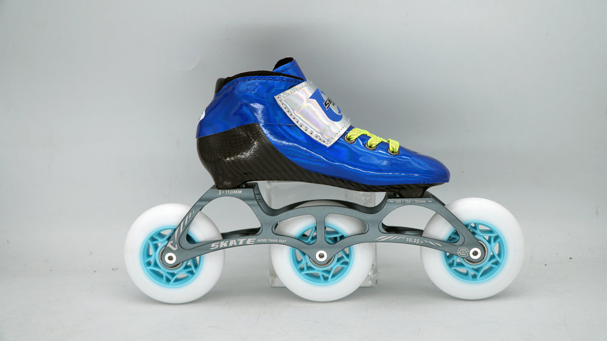 SKATING START NEW C PRO Carbon Speed Skating Skates-Blue