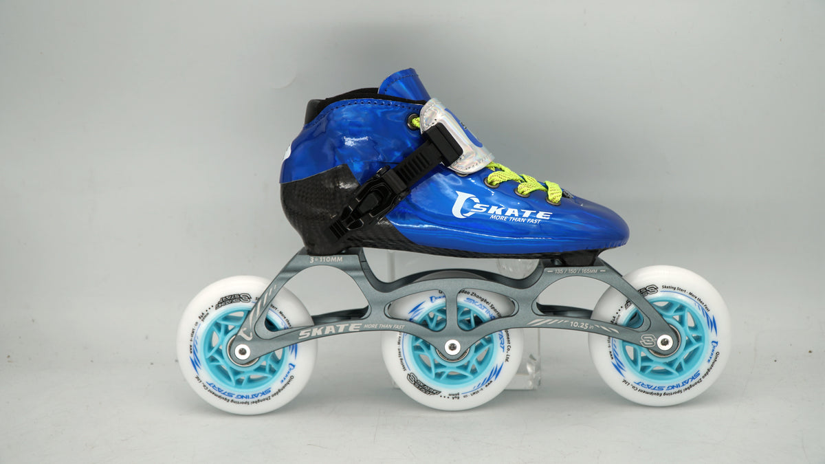 SKATING START NEW C PRO Carbon Speed Skating Skates-Blue