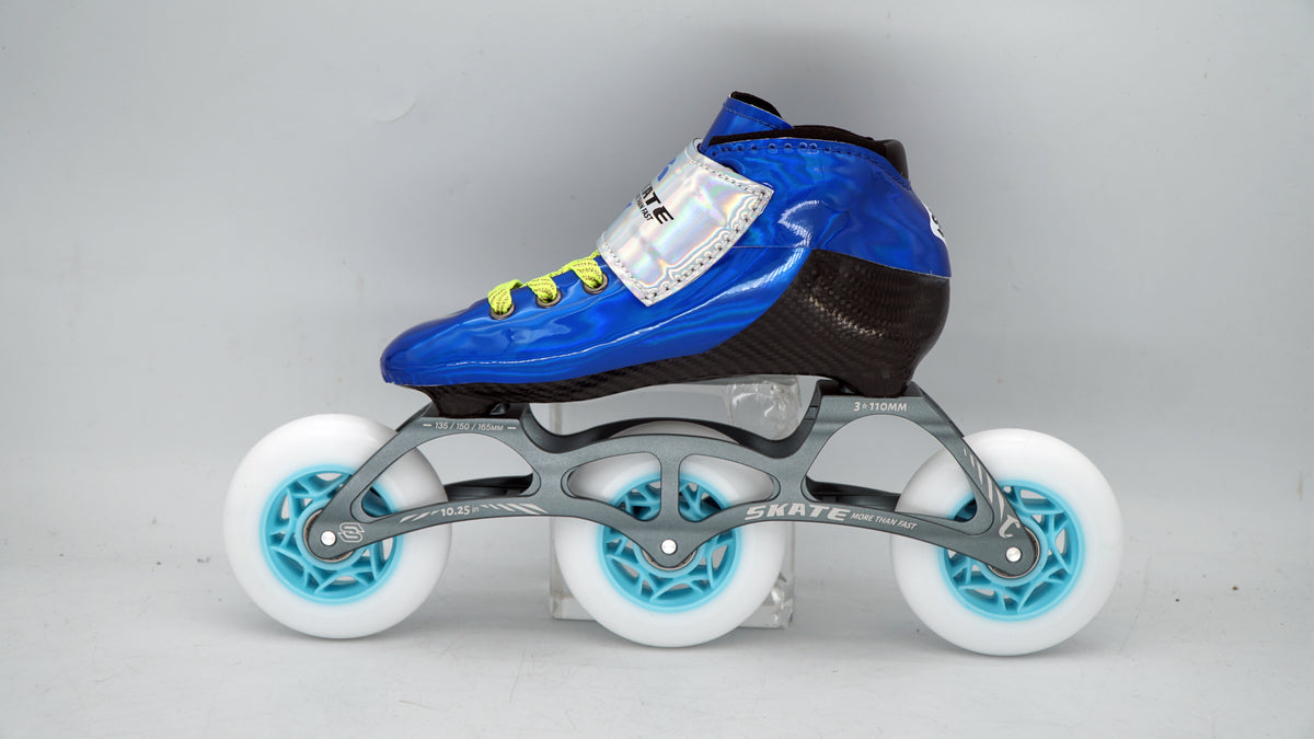 SKATING START NEW C PRO Carbon Speed Skating Skates-Blue