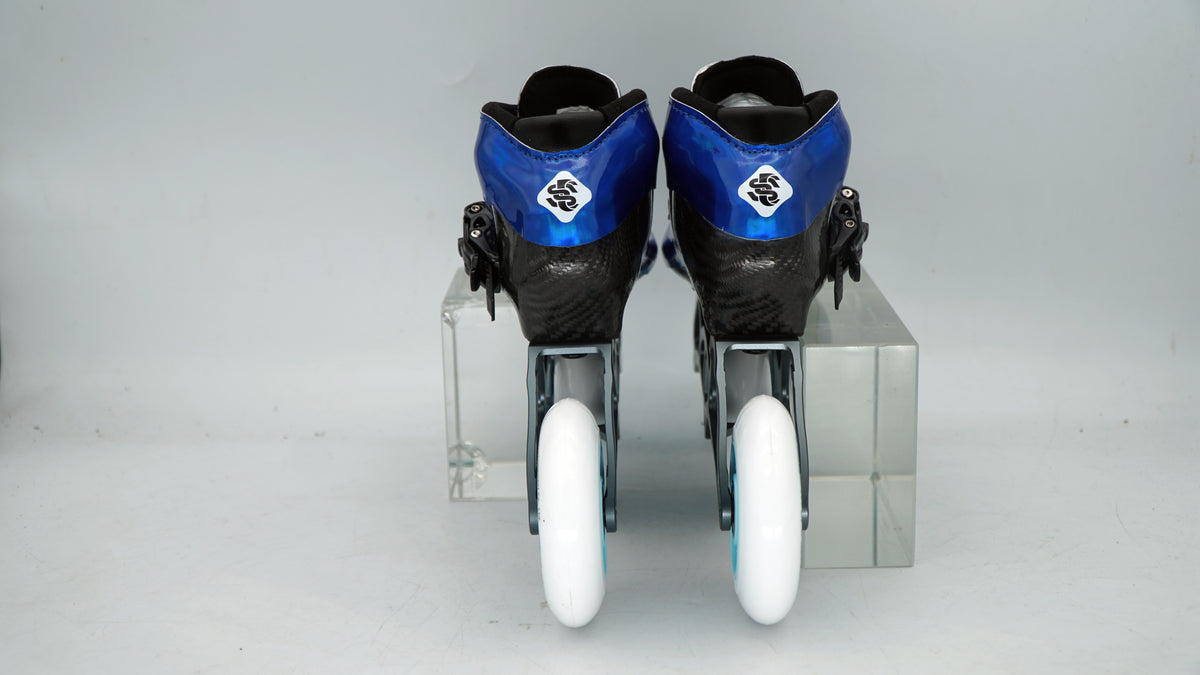 SKATING START NEW C PRO Carbon Speed Skating Skates-Blue
