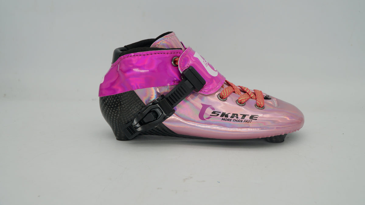 SKATING START NEW C PRO Carbon Speed Skating Skates-Pink