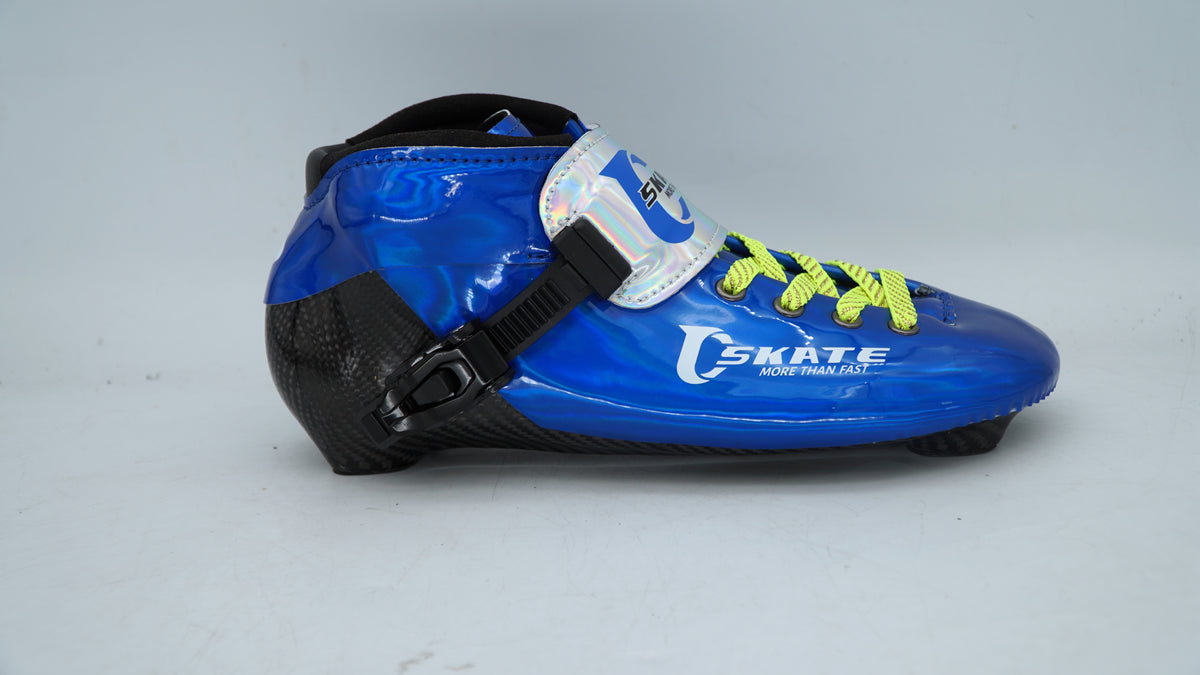 SKATING START NEW C PRO Carbon Speed Skating Skates-Blue