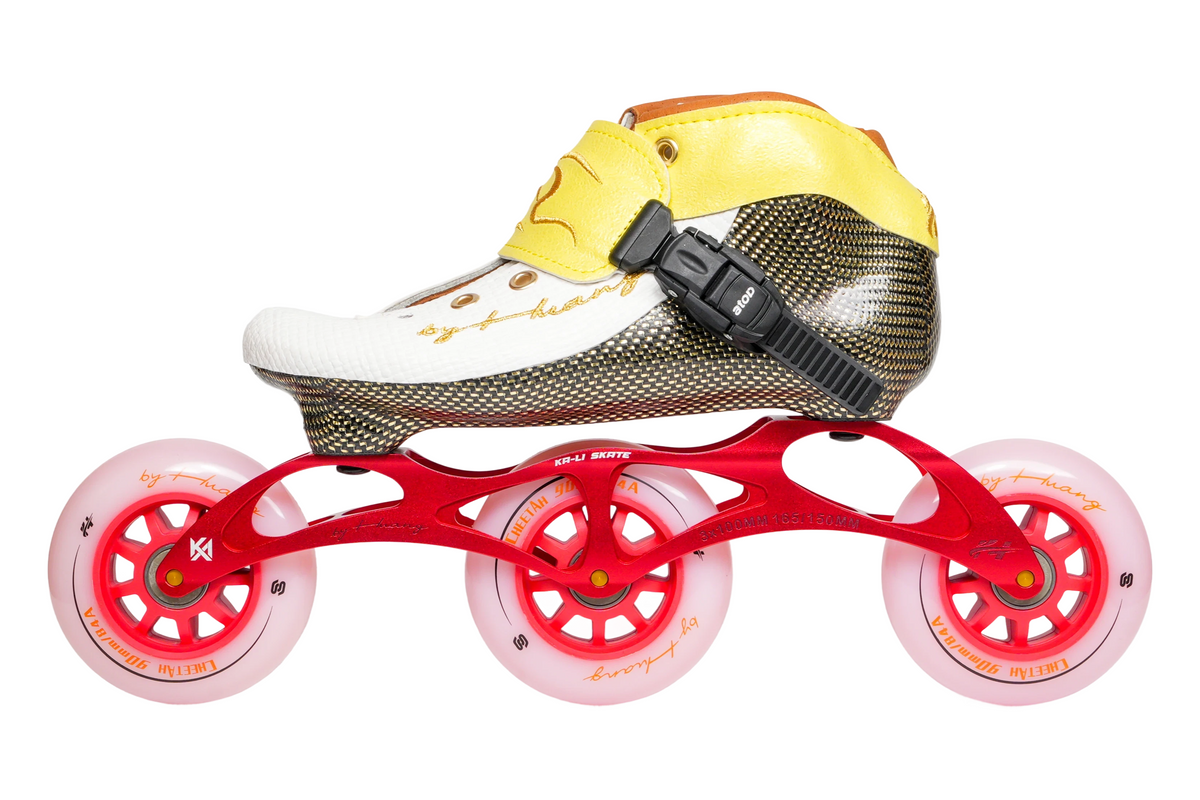 SKATING START YANHUANG Pro Speed Skate -White Yellow