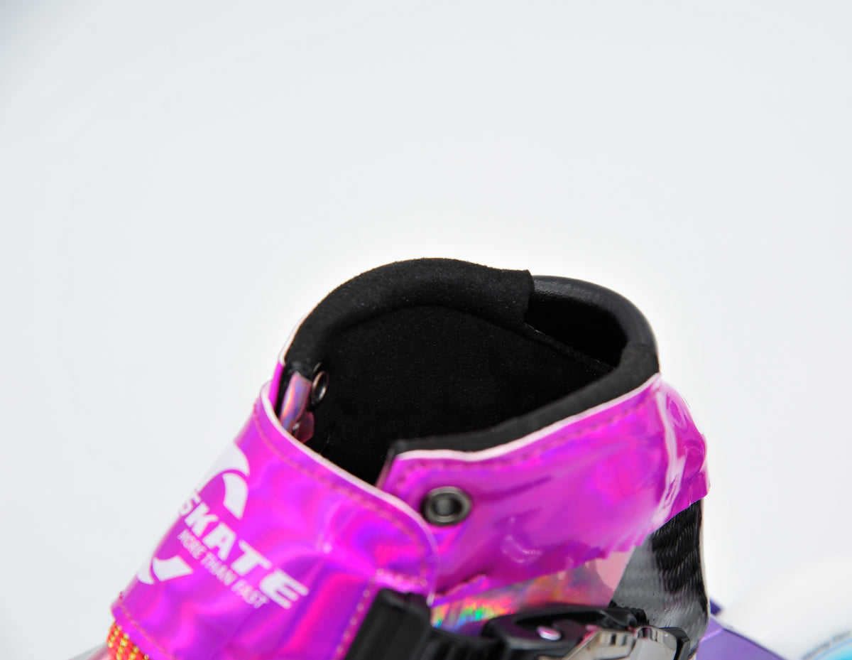 SKATING START NEW C PRO Carbon Speed Skating Skates-Pink