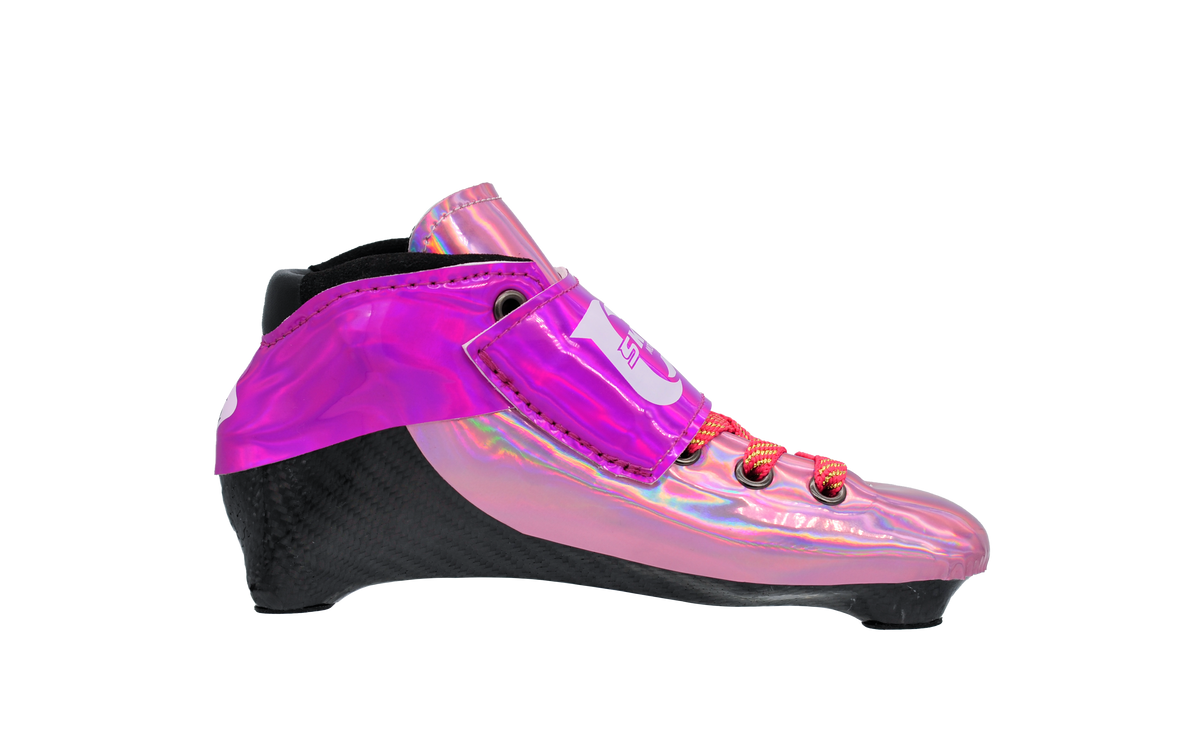 SKATING START NEW C PRO Carbon Speed Skating Skates-Pink