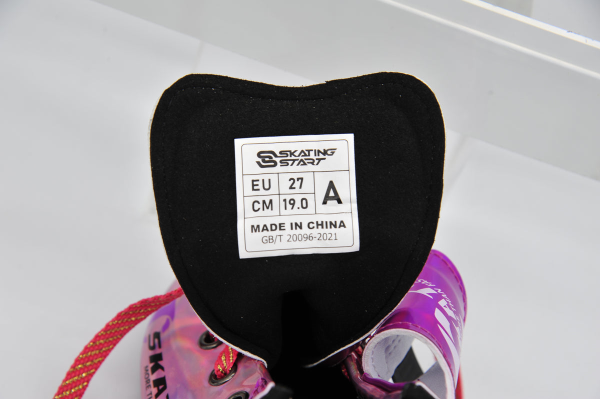 SKATING START NEW C PRO Carbon Speed Skating Skates-Pink