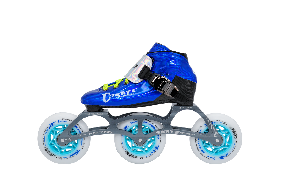 SKATING START NEW C PRO Carbon Speed Skating Skates-Blue