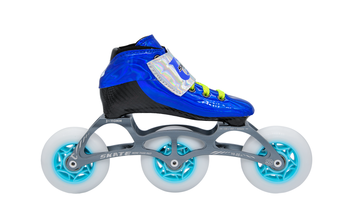 SKATING START NEW C PRO Carbon Speed Skating Skates-Blue