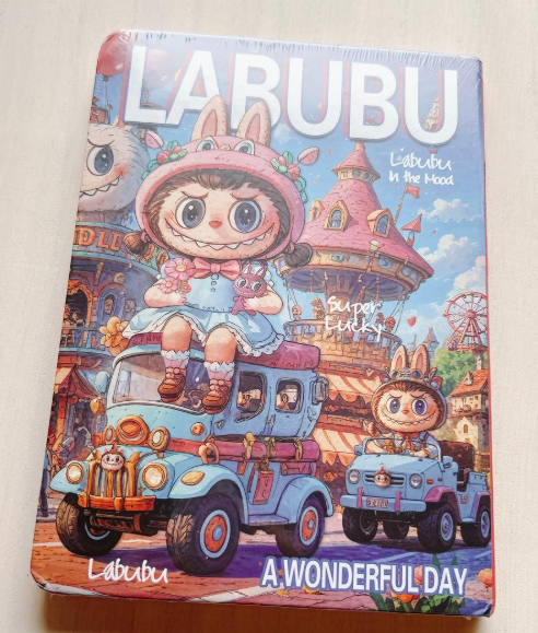 LABUBU A WONDERFUL DAY A5 Diary Book