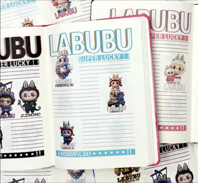 LABUBU A WONDERFUL DAY A5 Diary Book