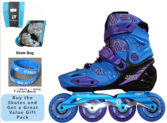 MACCO MC6 Inline Skates-Blue