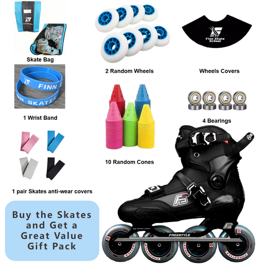 FREESTYLE CSS Carbon Inline Skates-Black