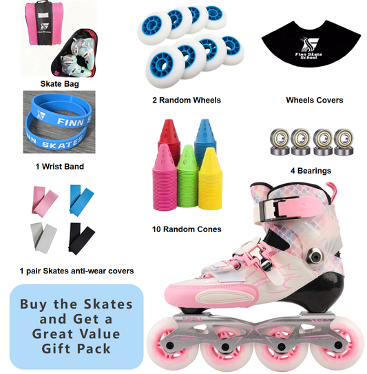 ACTION Koi Carbon Inline Skates-Pink