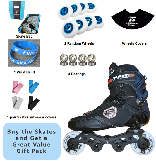 STAR Slide Inline Skates-Black