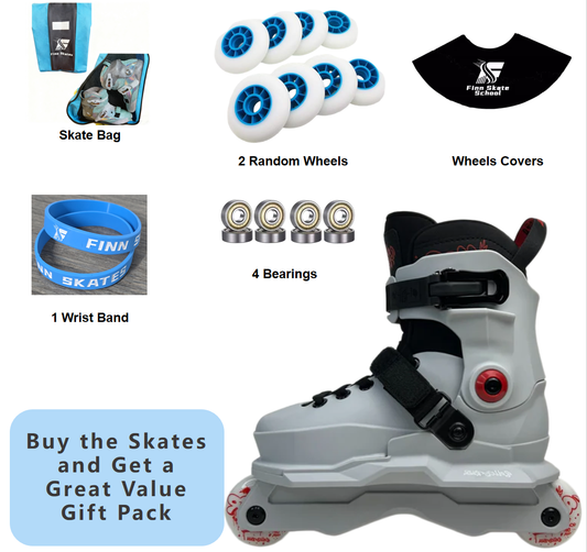 ROLLERKIDZ RK K1  Aggressive Inline Skates-Grey