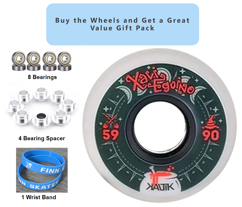 Kaltik Xavi Eguino 59mm Aggressive Skate Wheels-4 pack