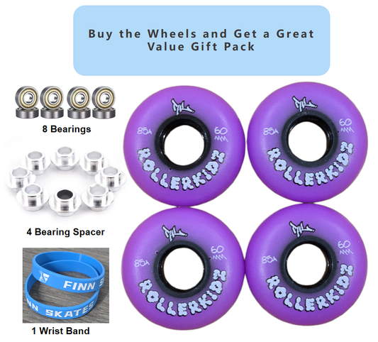 ROLLERKIDZ Aggressive Wheels- Purple