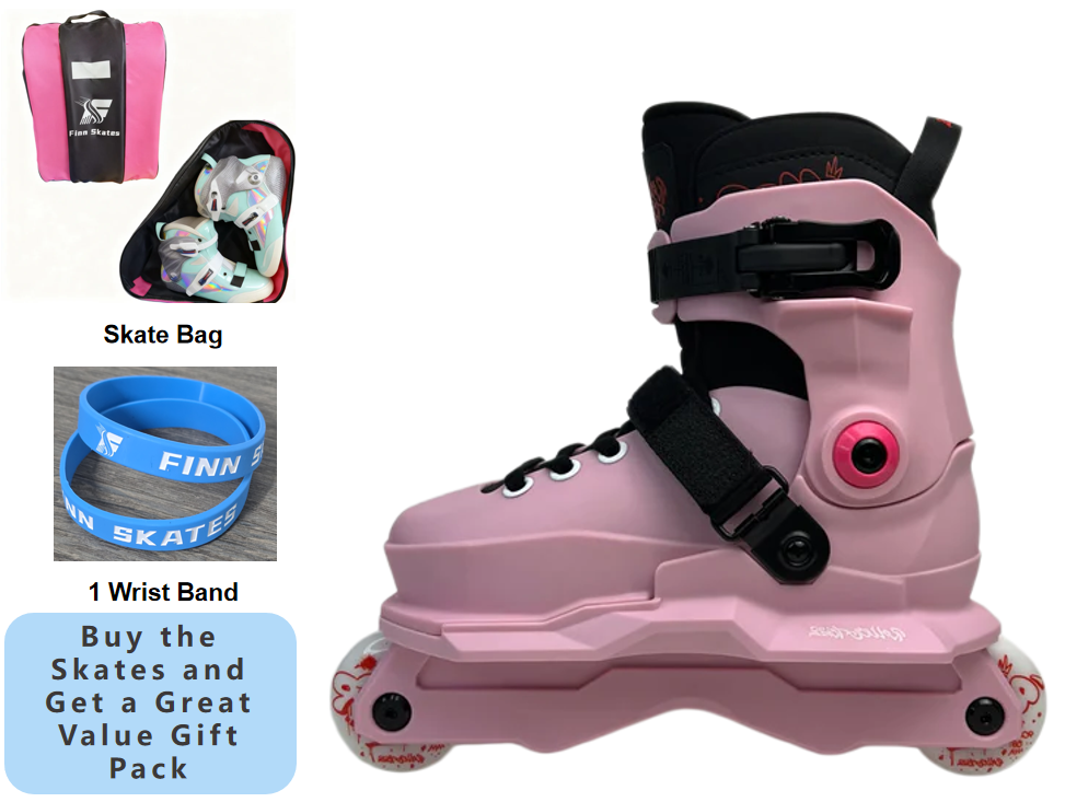 ROLLERKIDZ RK K1  Aggressive Inline Skates-Pink