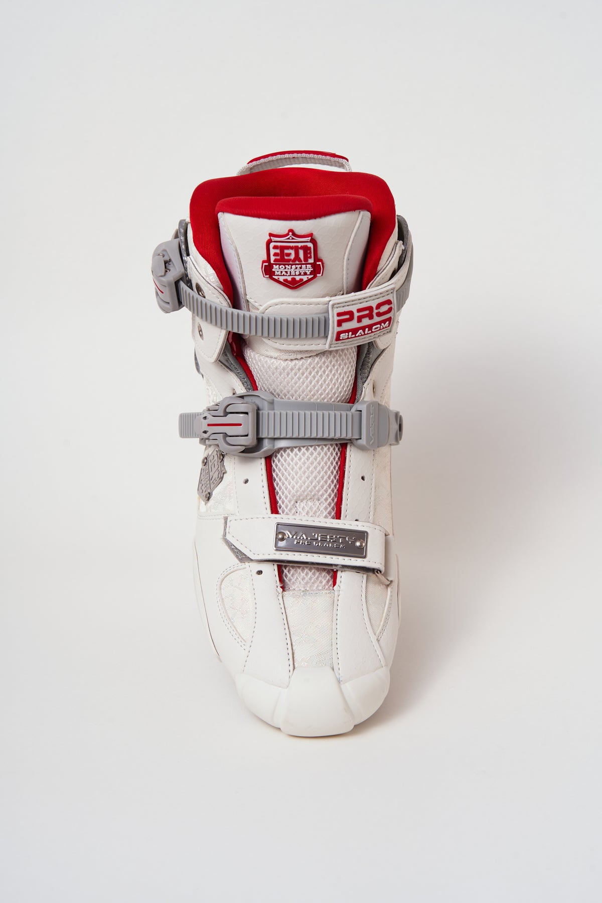 MST WZ Professional Carbon Freestyle Inline Skates- White